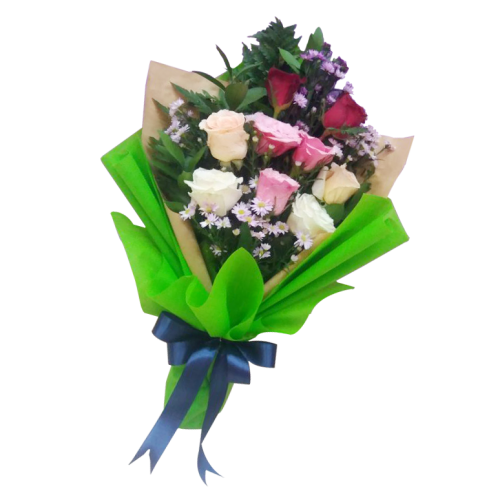pesan bunga hand bouquet di samarinda