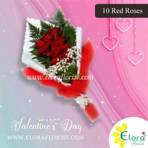 Bouquet Mawar Valentine Murah VAL HBL-008