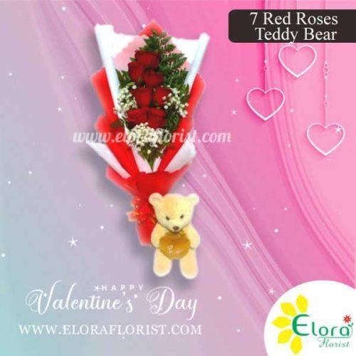 Bouquet Mawar Valentine Murah VAL HBL-003
