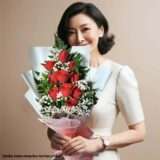 Bunga Hari Ibu Model 1