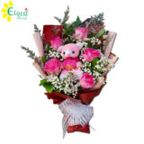 Bouquet Valentine Val HBL-004 Pink