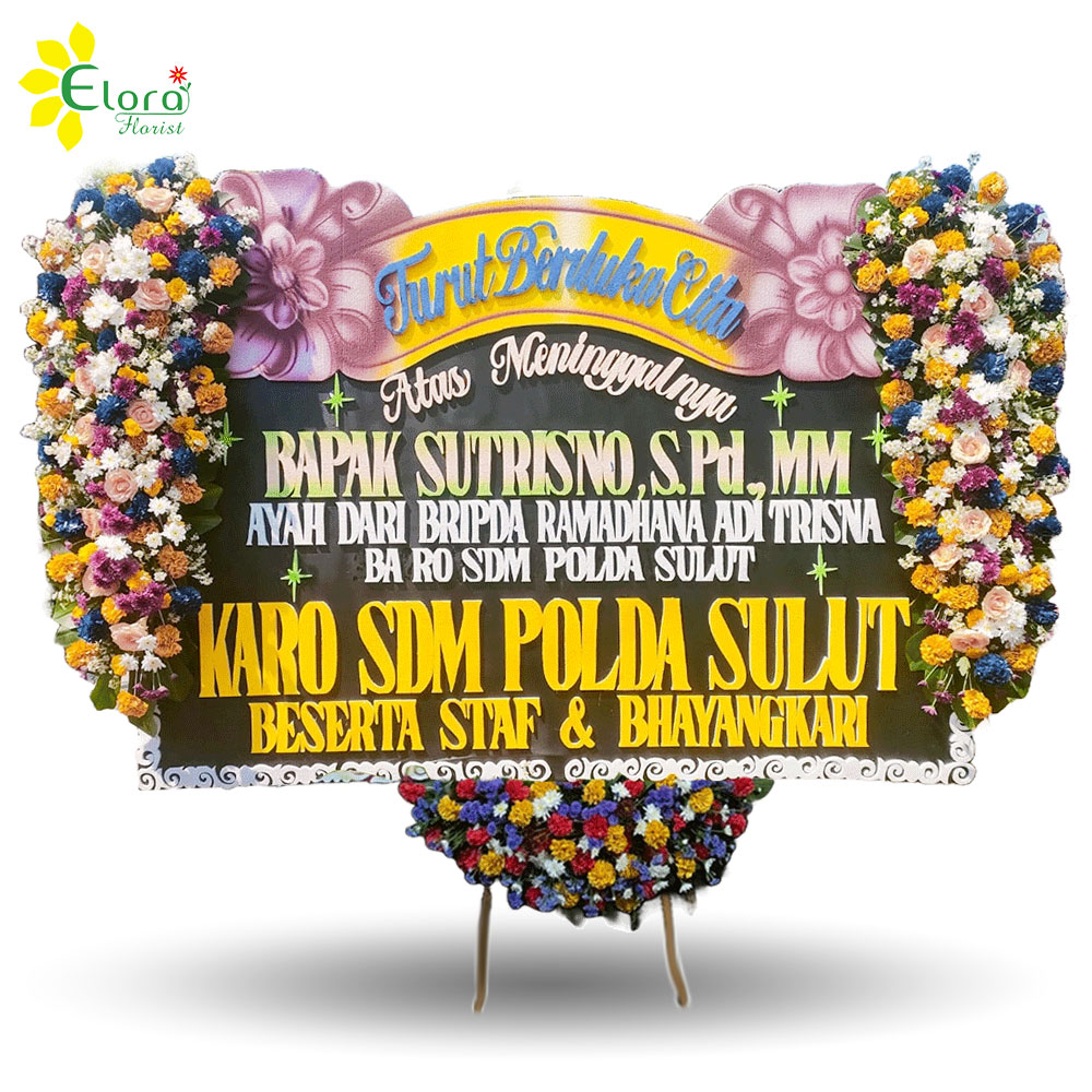 Bunga Papan Duka Cita Mojokerto RMJE-006 Bunga Papan Duka Cita Mojokerto RMJE-006