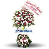 STC-008 Standing Flowers Selamat & Sukses