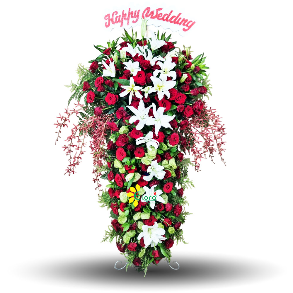 Standing Flowers Wedding STN-055 Standing Flowers Wedding STN-055