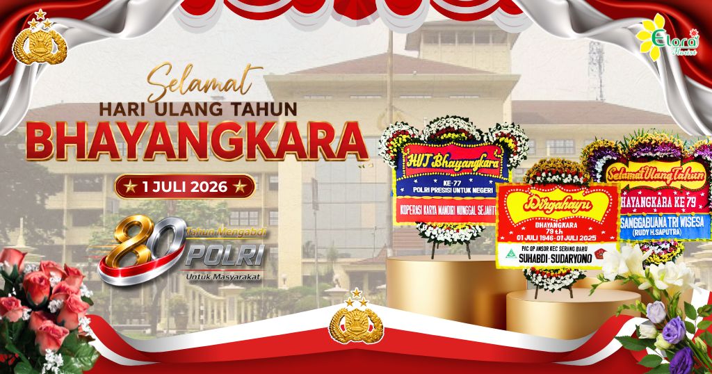 Bunga Papan Bhayangkara